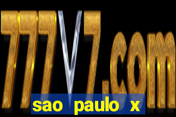 sao paulo x cruzeiro ao vivo hd